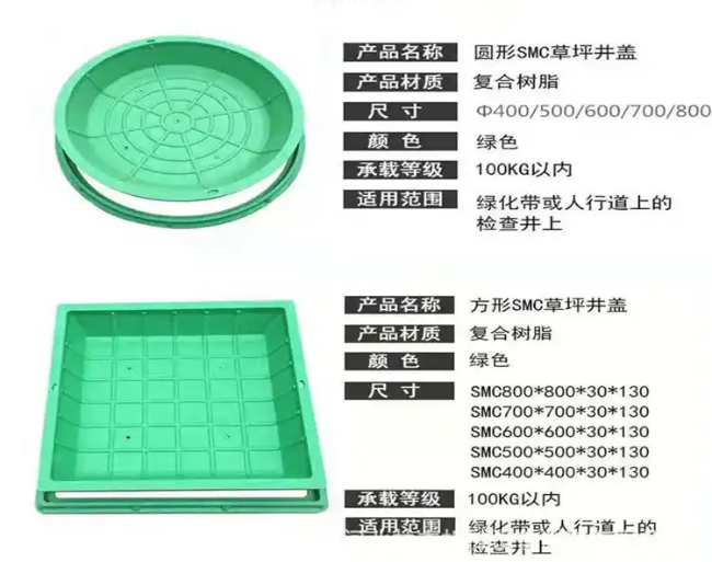 吉首树脂复合种植井盖展示
